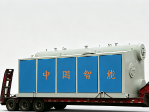 SZS型全自动燃油(气)双锅筒蒸汽锅炉