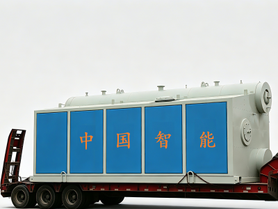 SZS型全自动燃油(气)双锅筒蒸汽锅炉